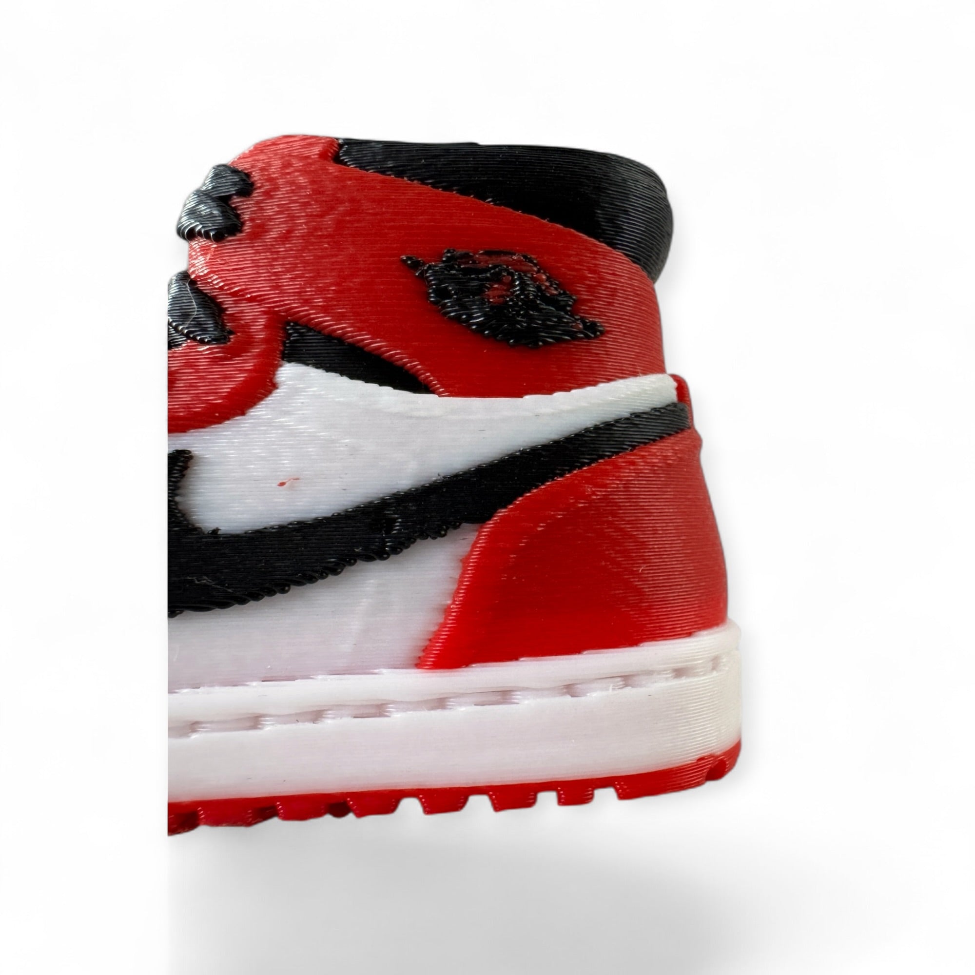 Jordan 1 Inspired Chicago keychain